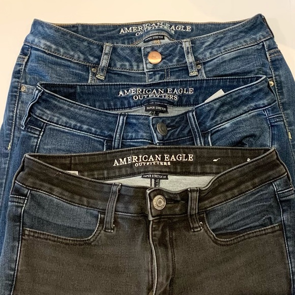 American Eagle Outfitters Denim - AEO Mid-Rise jeans/ Jegging bundle
